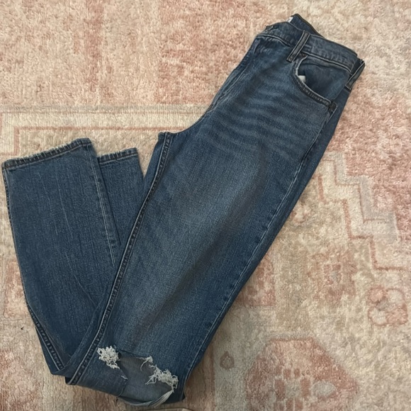 Abercrombie & Fitch Denim - 90s slim straight ultra high rise jeans